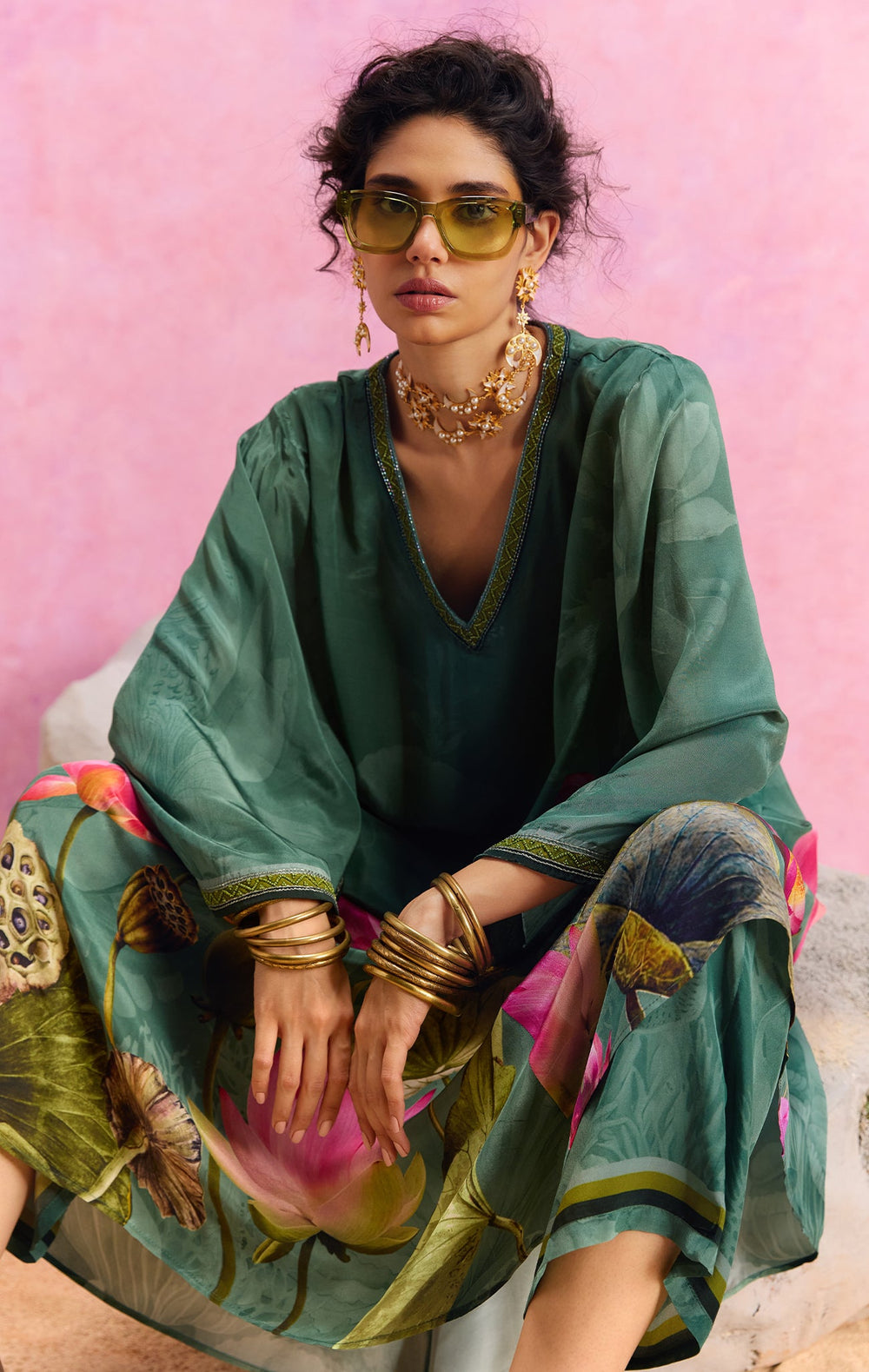 Luciana Kaftan Set