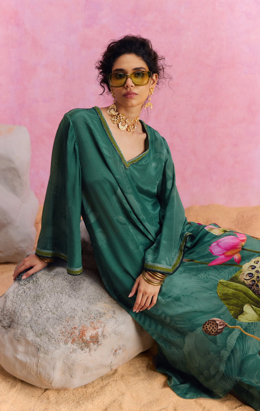 Luciana Kaftan Set