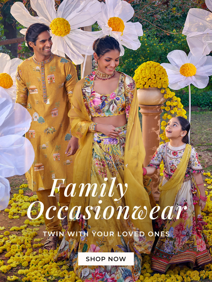 Family Occassion wear By Kalista 