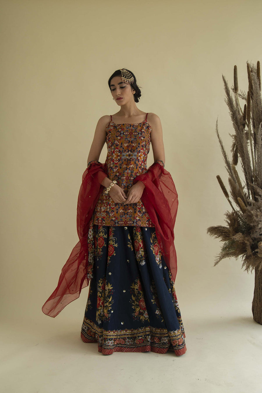 Aalia Sharara Set