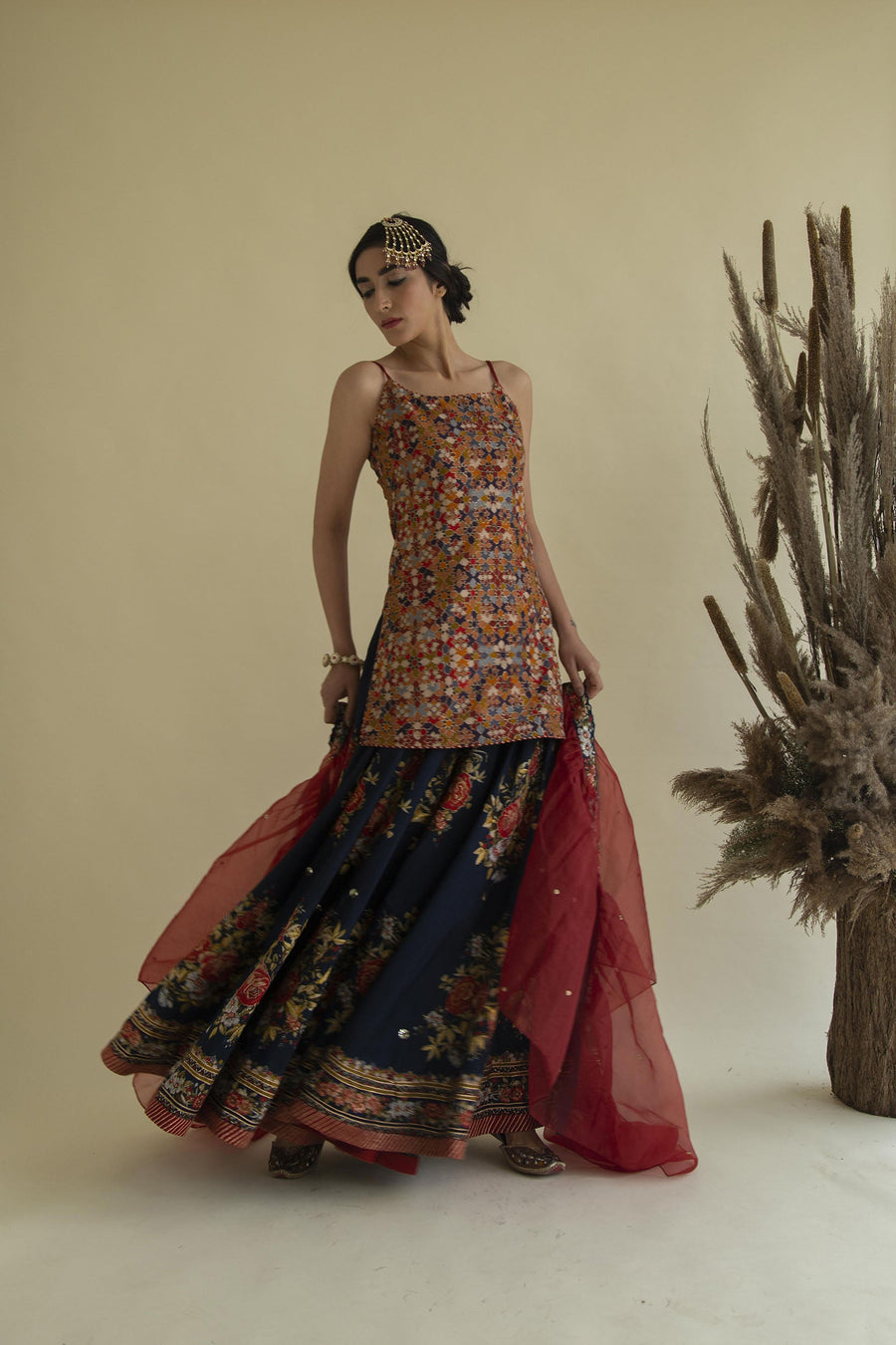 Aalia Sharara Set