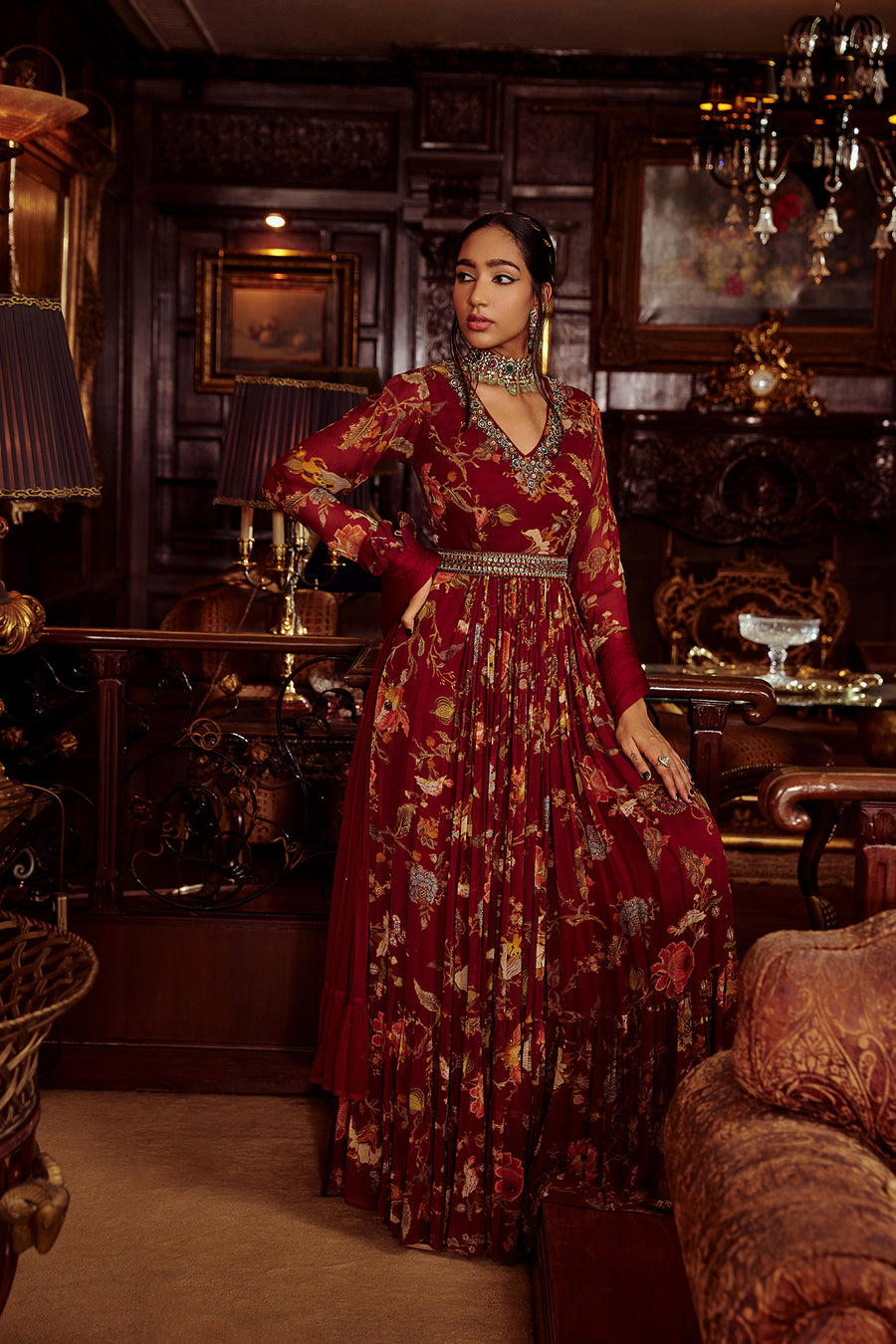 Kiyara Anarkali Set