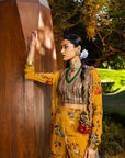Tarini Manchanda in Saira Cape Set With Gharara And Bustier