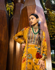 Tarini Manchanda in Saira Cape Set With Gharara And Bustier
