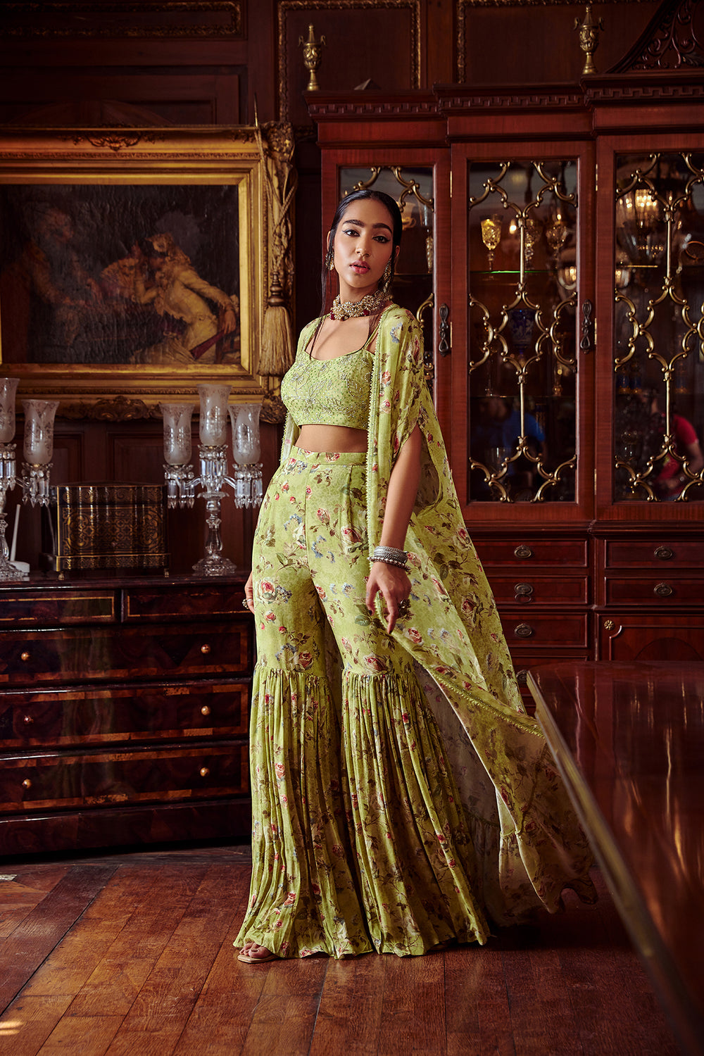 Reyhana Gharara Set