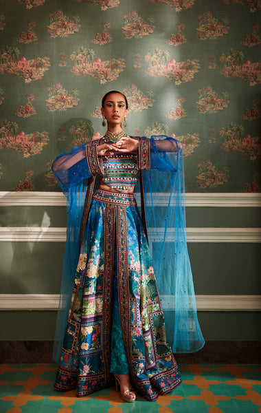 Sakshi Sindhwani in Mehreen Lehenga Set