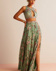 Nimrit Kaur in Elena Slit Lehenga Skirt Set