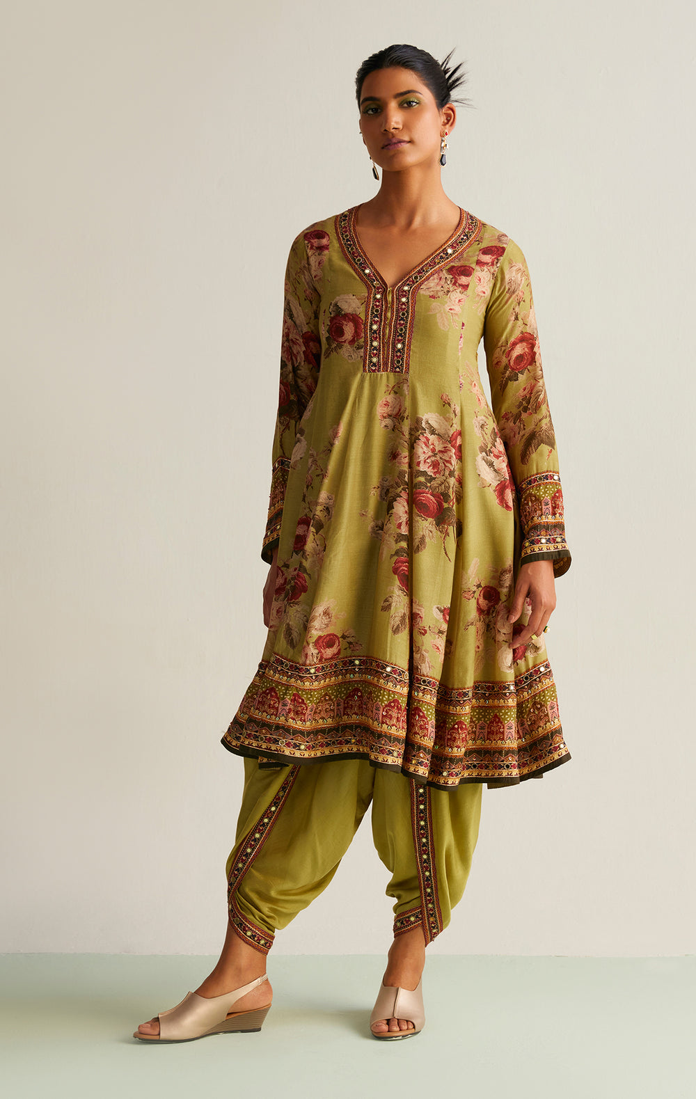 Ruhi Short Anarkali Set