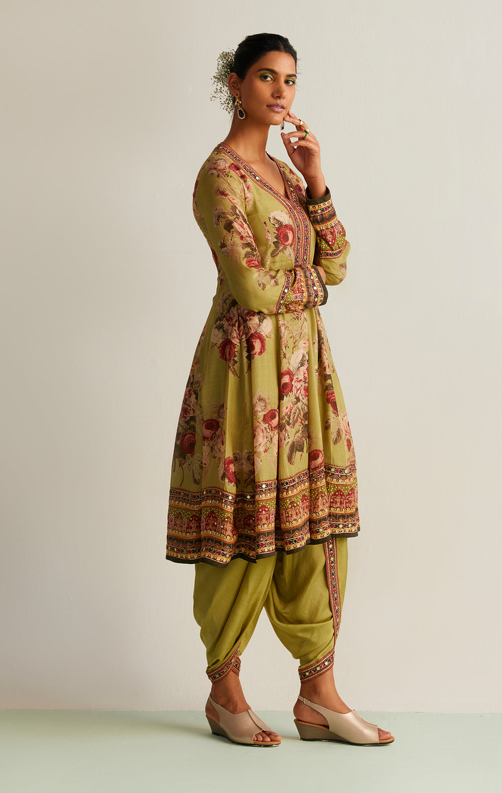 Ruhi Short Anarkali Set
