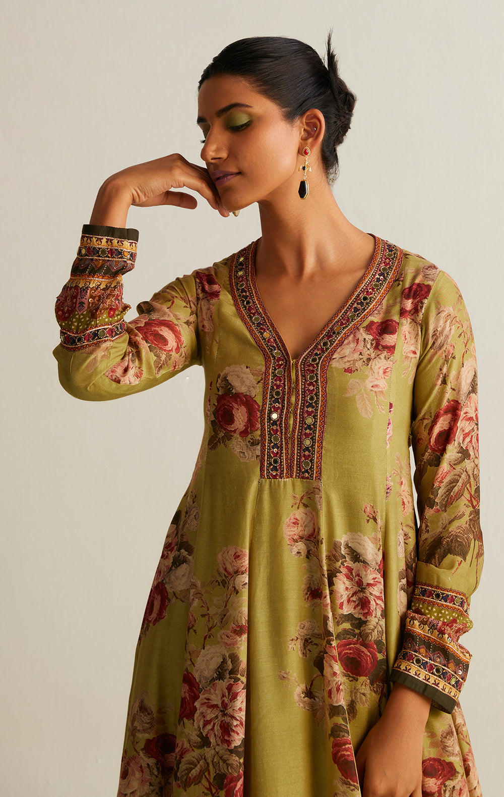 Ruhi Short Anarkali Set