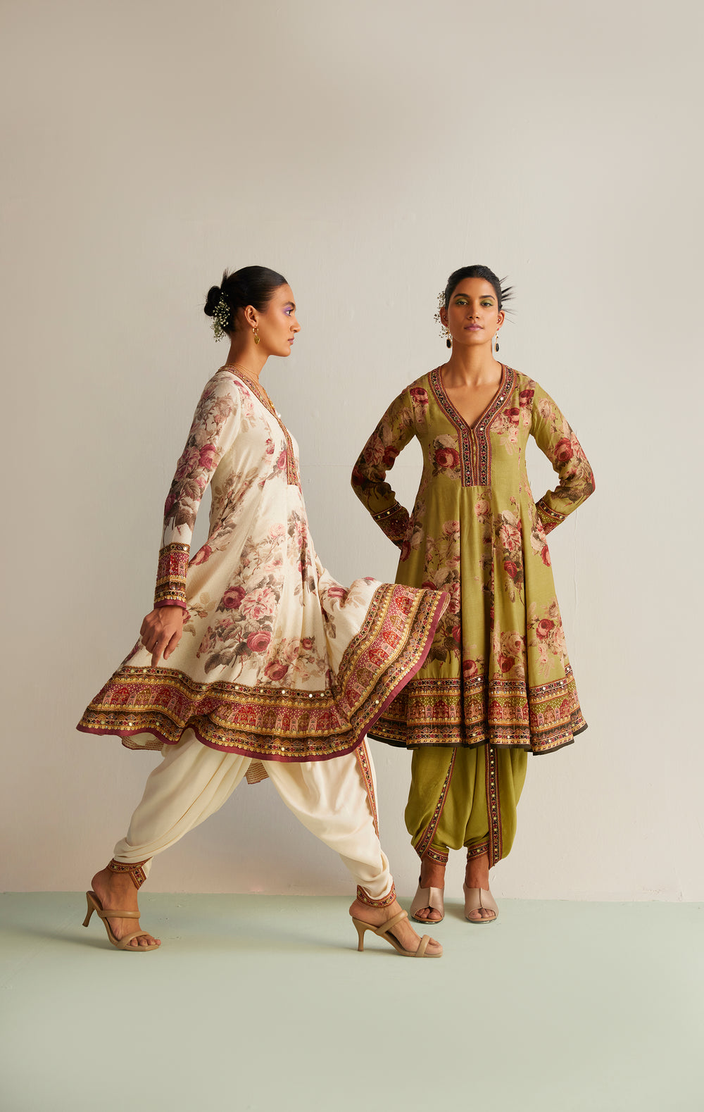 Ruhi Short Anarkali Set