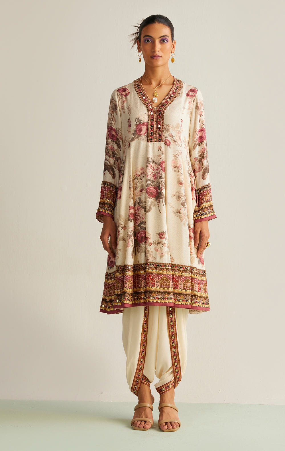 Ruhi Short Anarkali Set