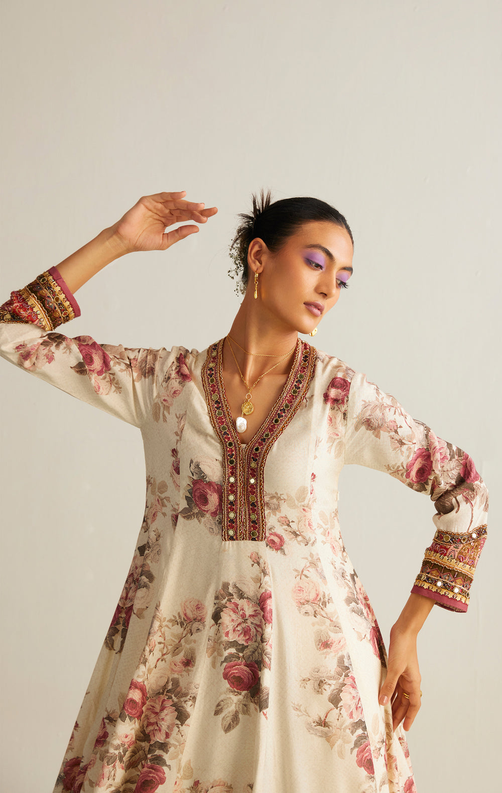 Ruhi Short Anarkali Set