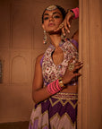 Leher Sharara Set