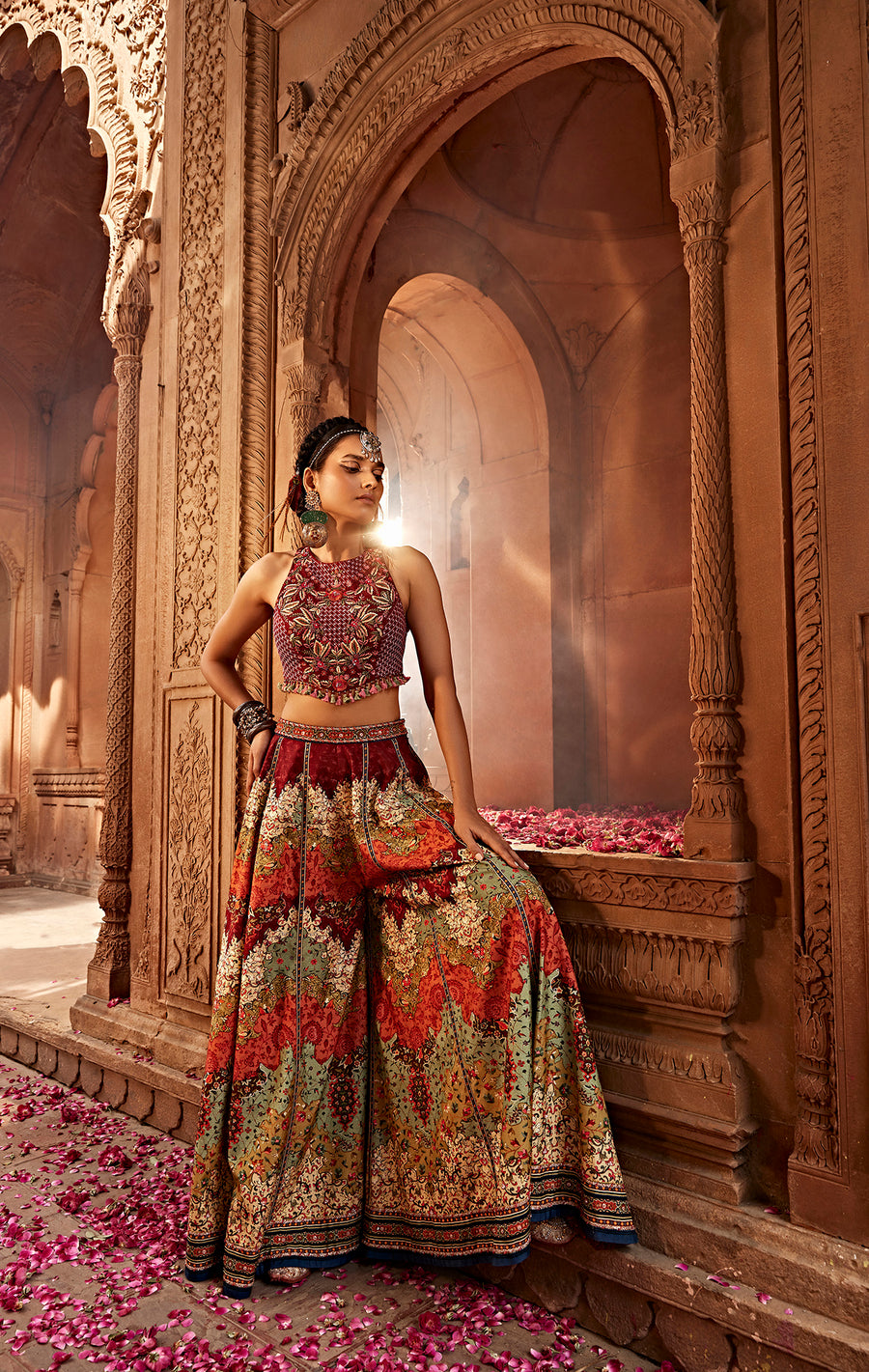 Mevish Api Mehvish Sharara Set – Kalista-Ind