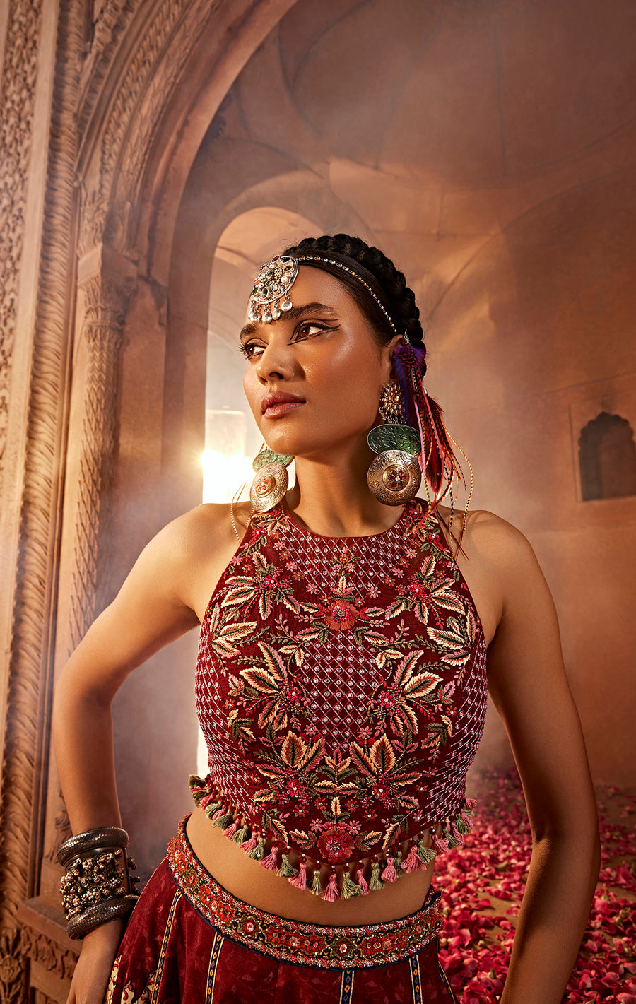 Mevish Api Mehvish Sharara Set – Kalista-Ind