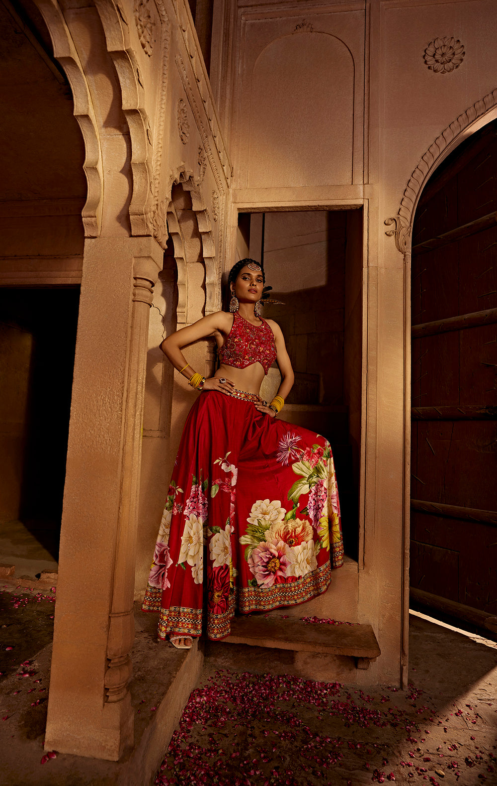 Divya Khosla in Gulshaad Sharara Set