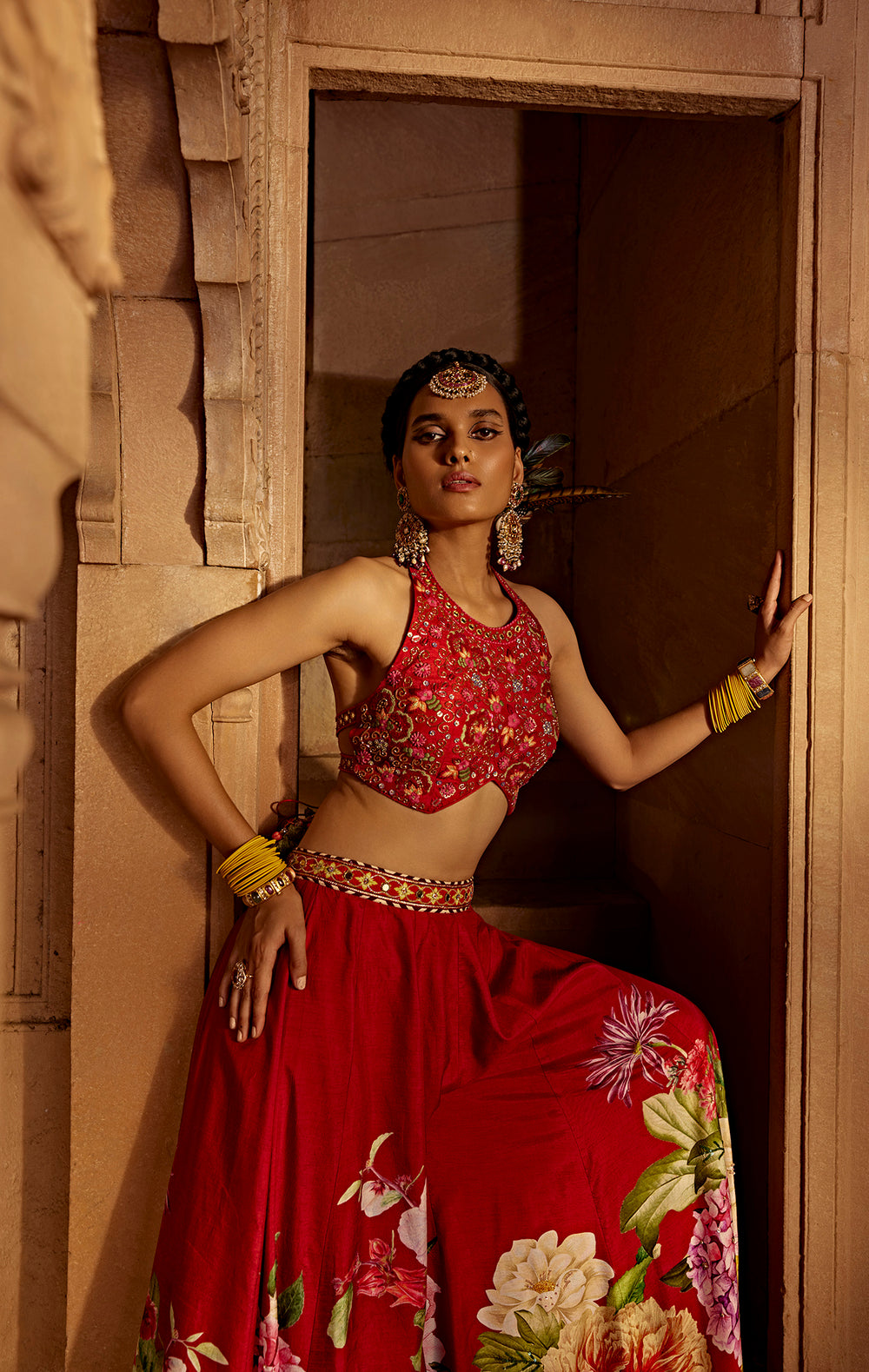 Divya Khosla in Gulshaad Sharara Set