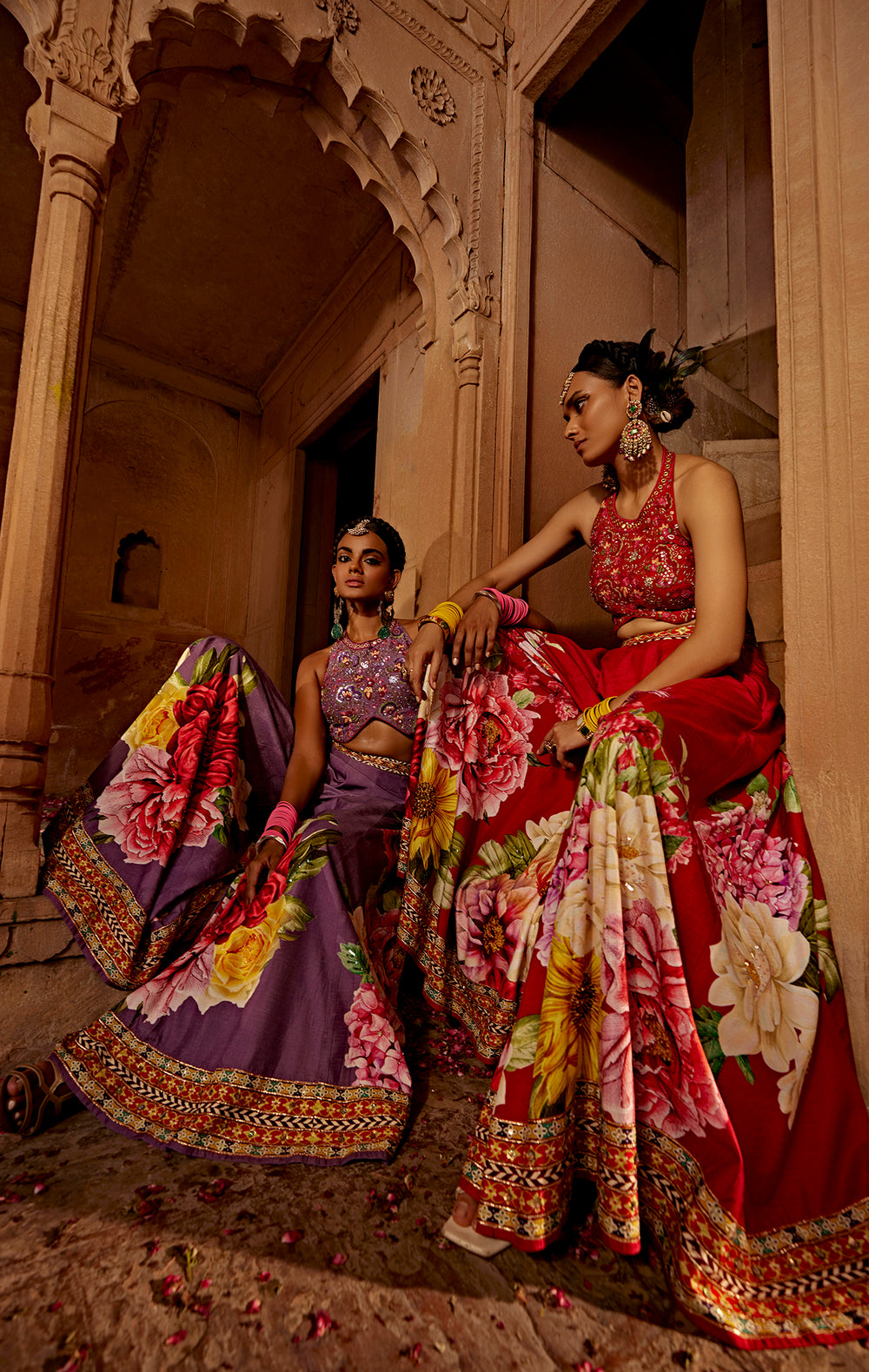 Divya Khosla in Gulshaad Sharara Set