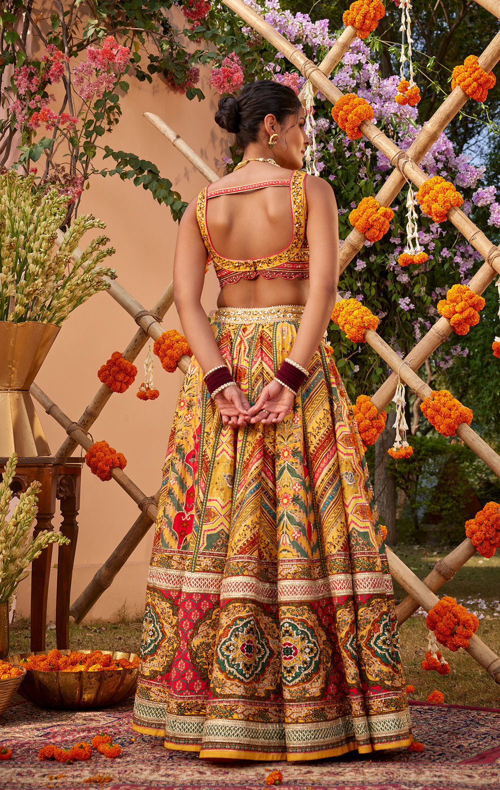 Isha Multani in Gulnar Lehenga Set