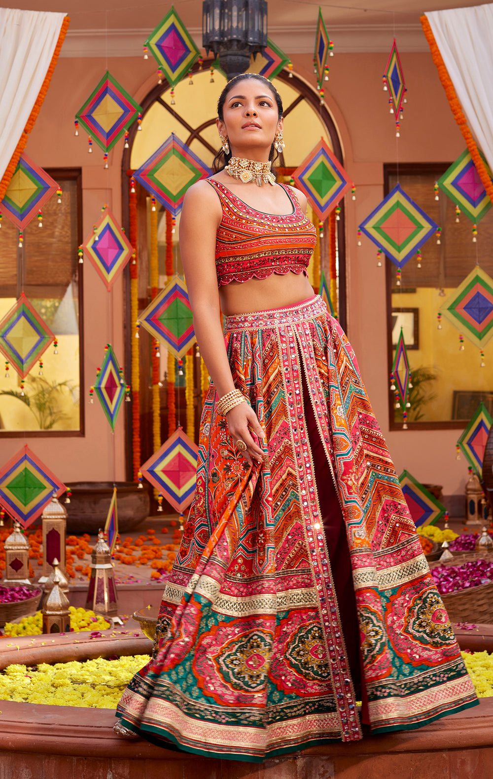 Gulnar Lehenga Set
