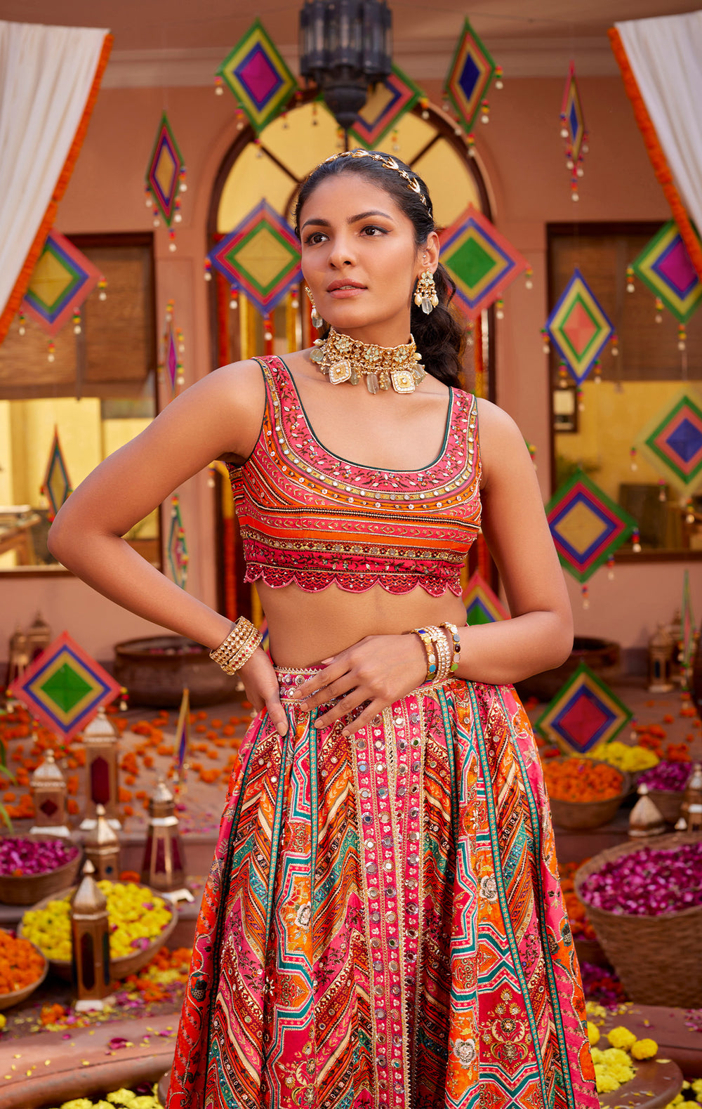Gulnar Lehenga Set