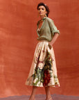Melinda Skirt Set With Shirt