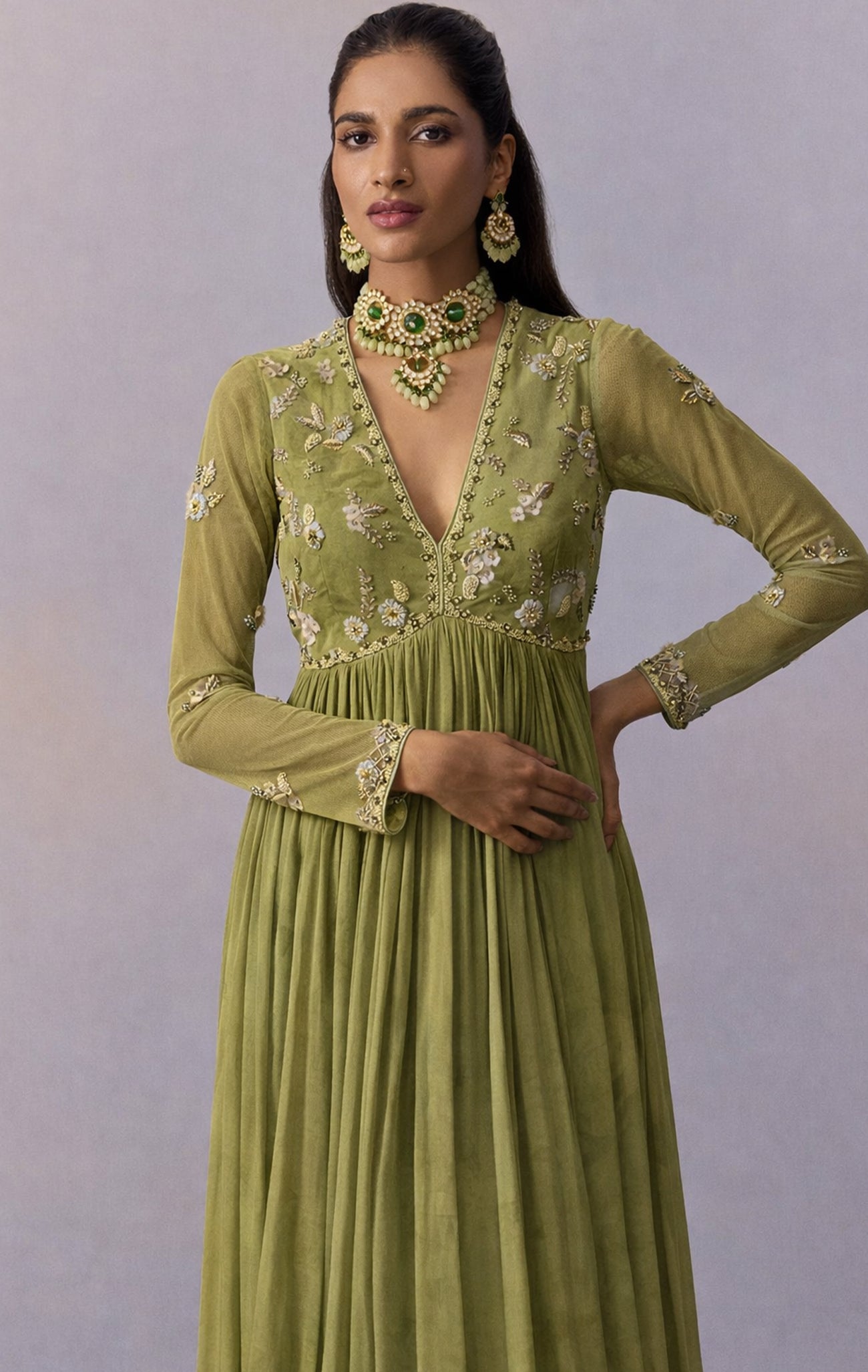 Rehmat Anarkali Set