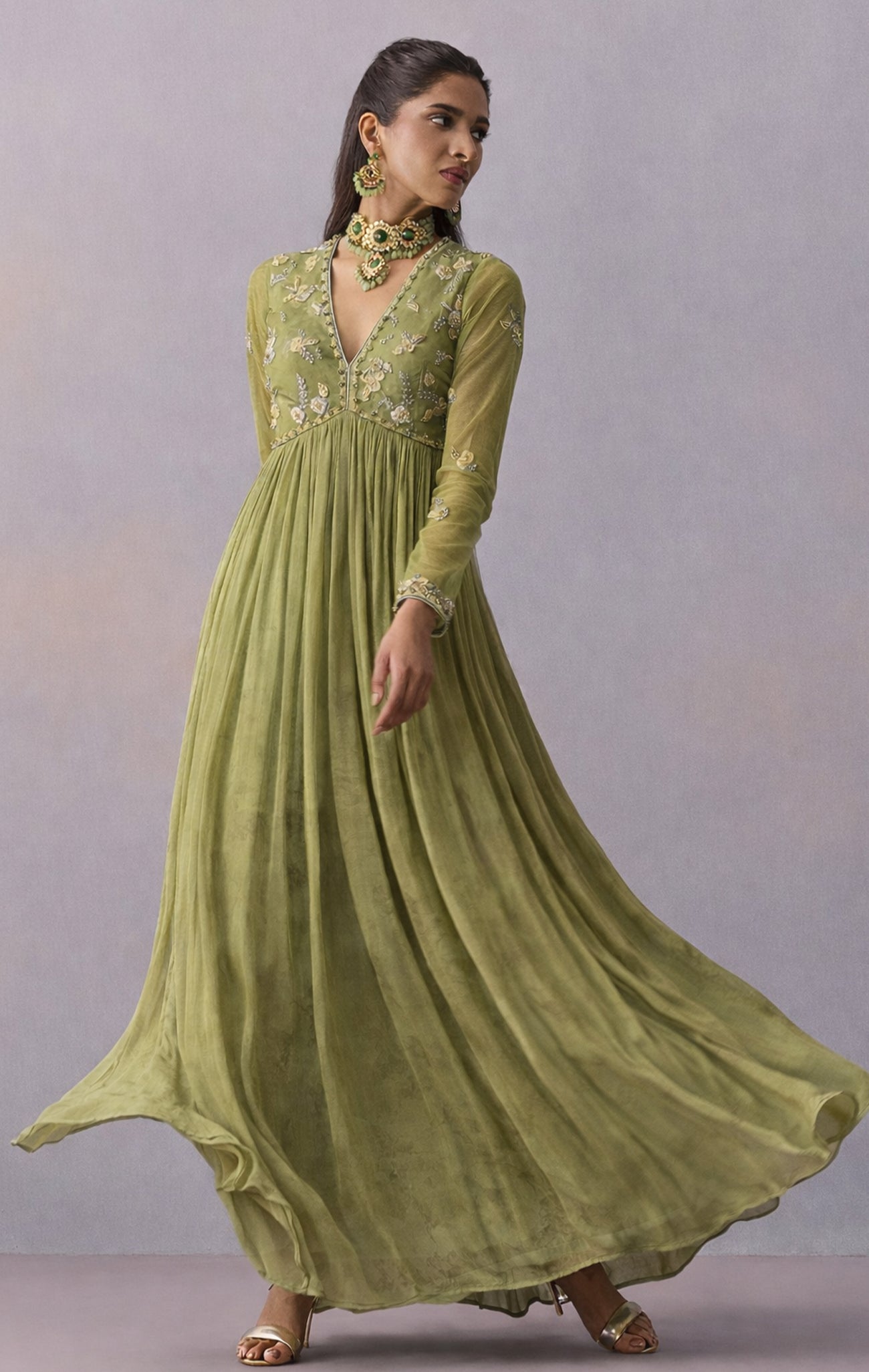 Rehmat Anarkali Set