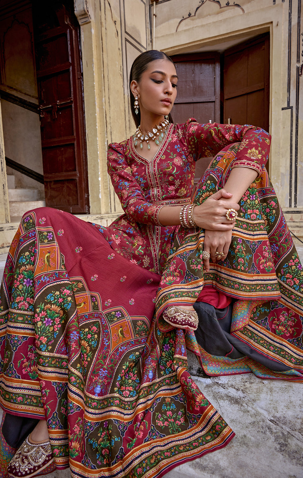 Amber Sharara Set