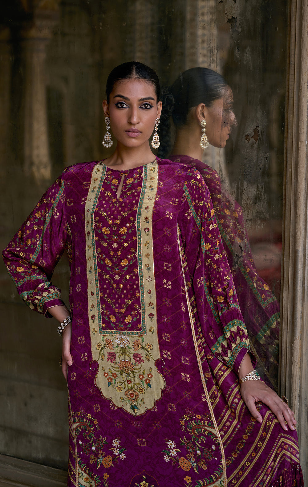 Ruhaani Jalabiya Dress