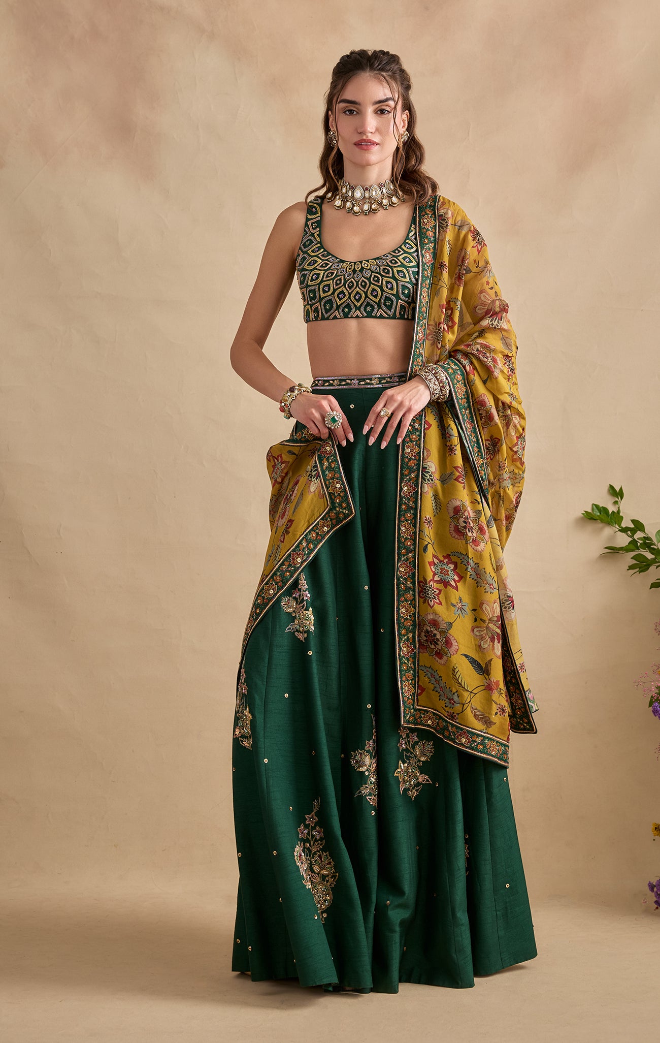 Shanaya Sharara Set