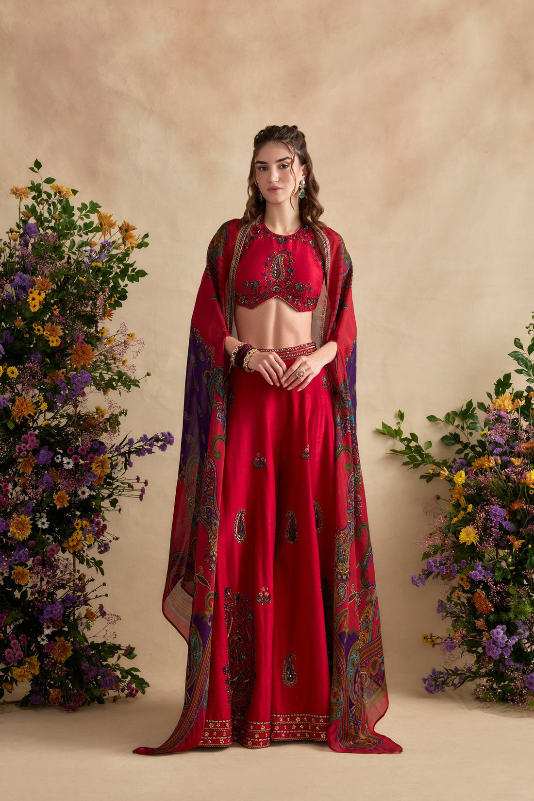 Aneeka Sharara Set