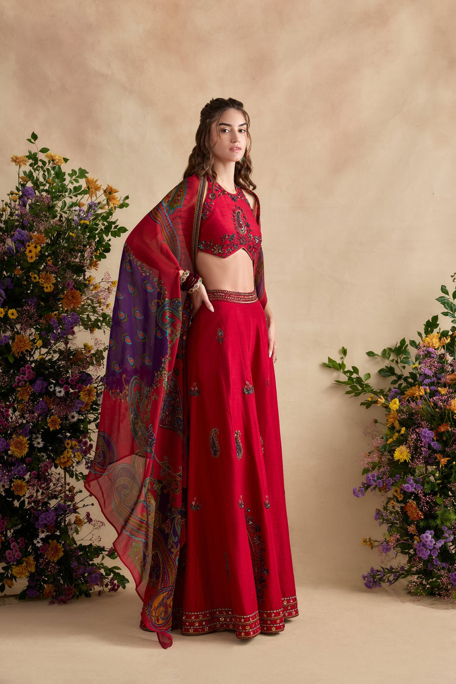 Aneeka Sharara Set