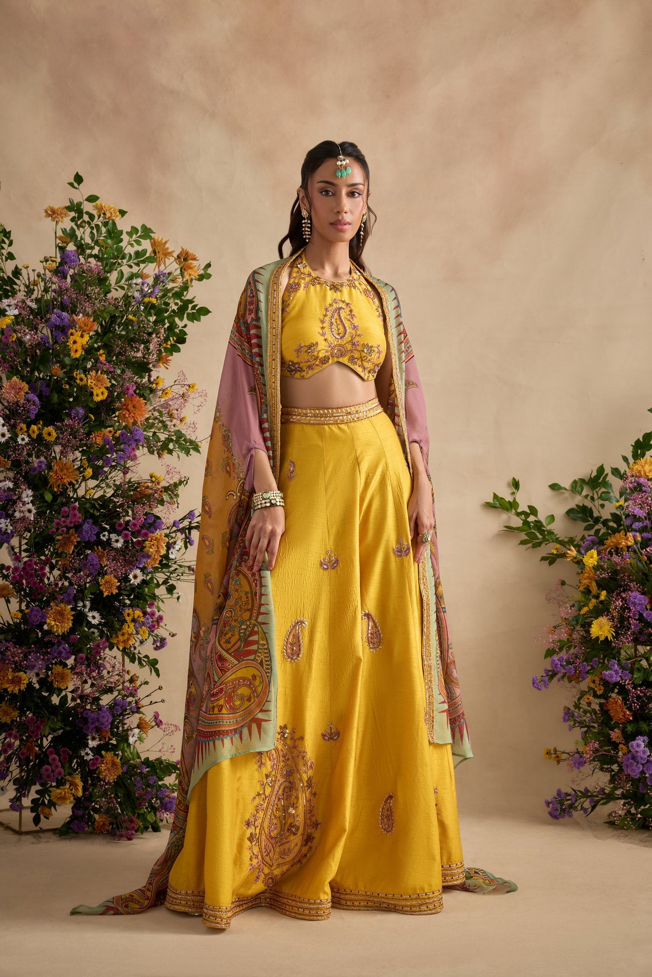 Aneeka Sharara Set