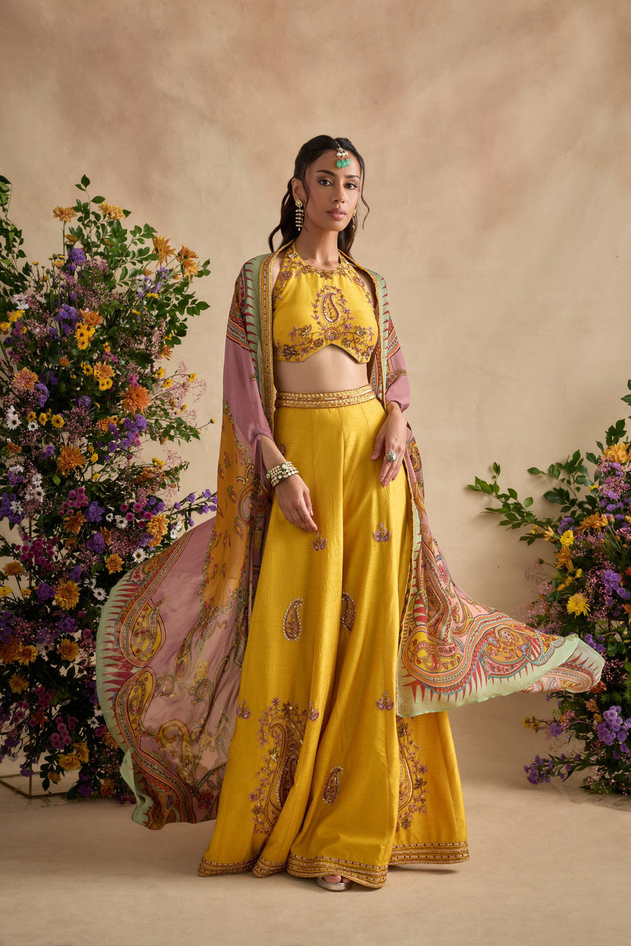 Aneeka Sharara Set