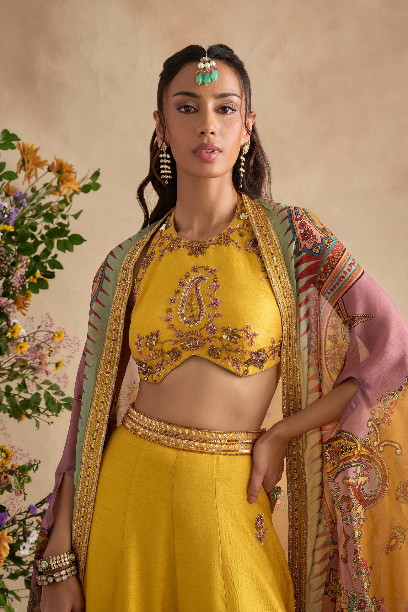Aneeka Sharara Set