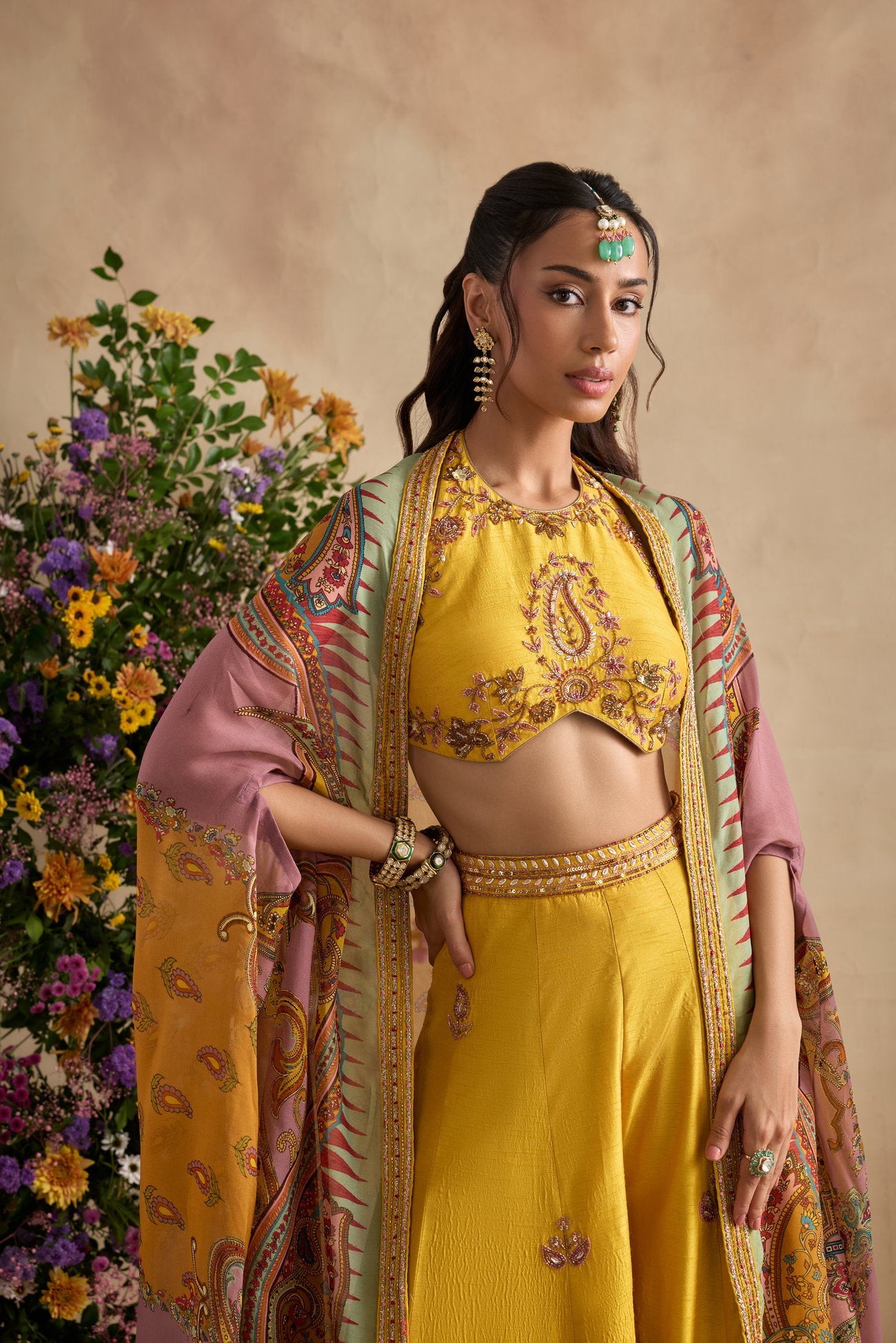 Aneeka Sharara Set