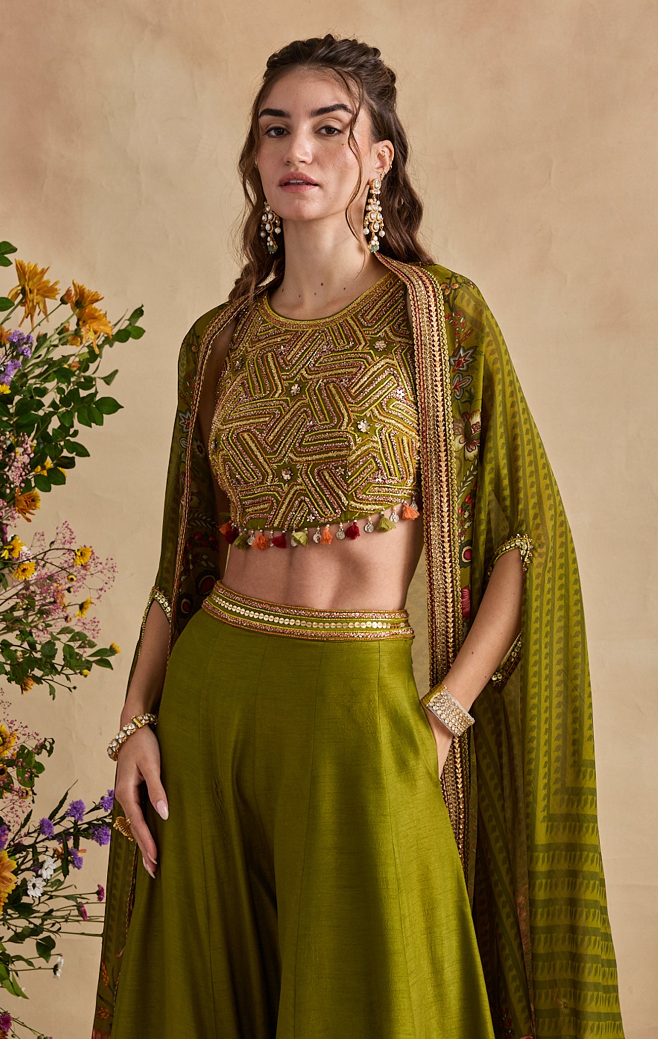 Raiba Sharara Set