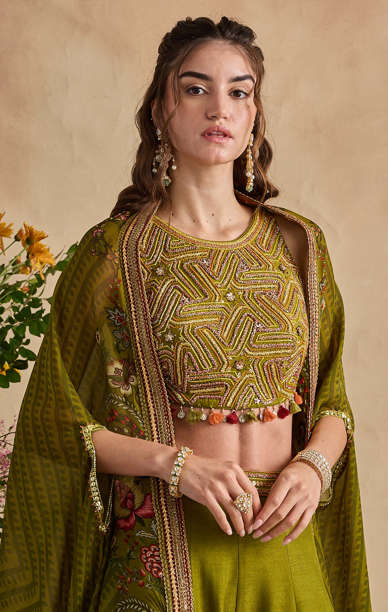 Raiba Sharara Set