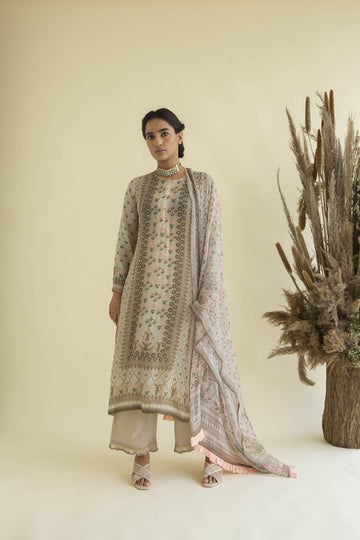 Afsana Mughal Print Suit Set