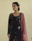 Dazy Tropical Print Suit Set