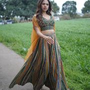 Sargun Mehta in Noor Sharara Set