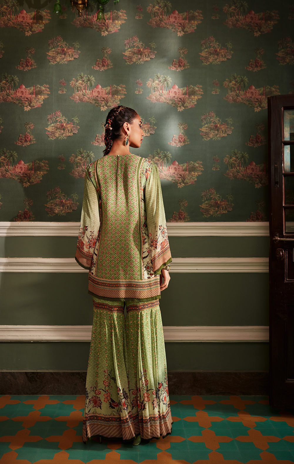 Huma Qureshi in Asmaa Gharara Set
