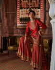 House of Misu in Siah Gharara Set