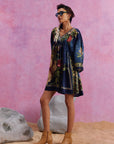 Melinda Dress Blue