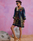 Melinda Dress Blue