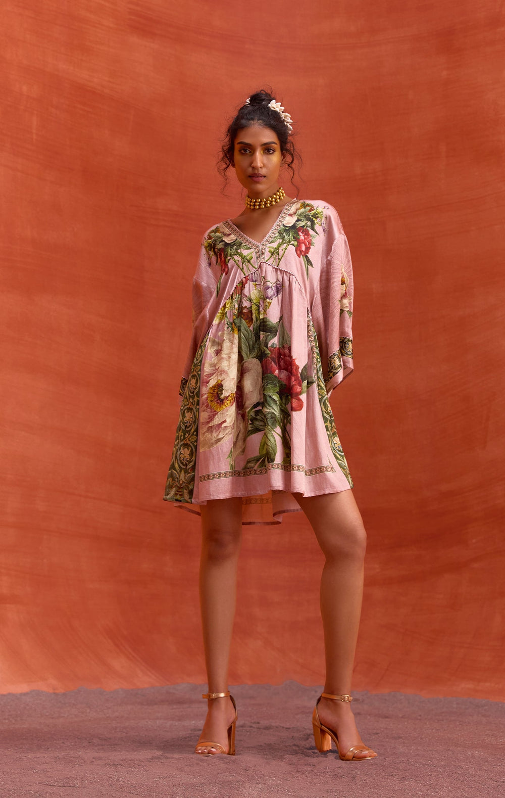Melinda Dress Dusty Mauve