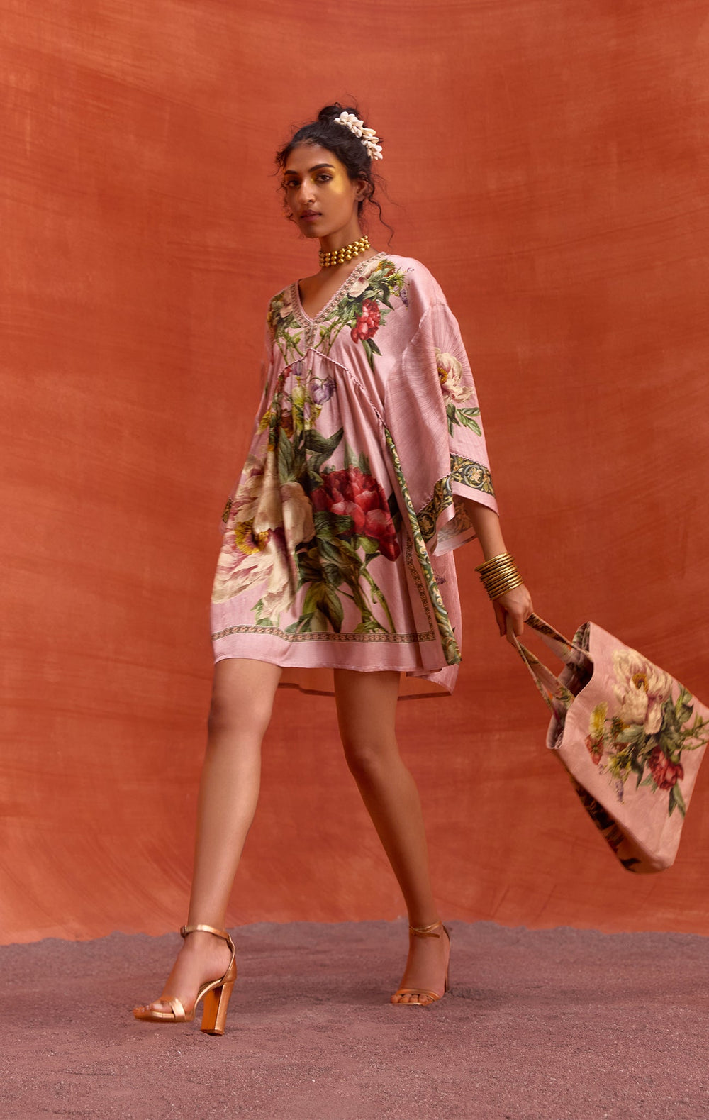 Melinda Dress Dusty Mauve