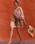 Melinda Dress Dusty Mauve